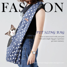 Fashion design Portable Pet dog Sling Carrier Outdoor Shoulder bag